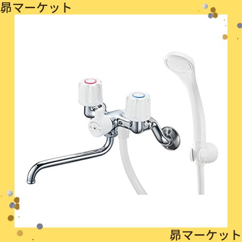 SANEI ツーバルブシャワー混合栓 ホース長さ160ｃｍ 一般地・寒冷地共用形 SK11-W-13 シルバーの通販は 10,042円