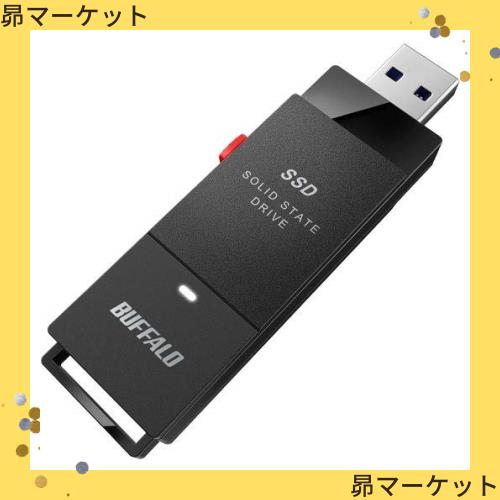 BUFFALO バッファロー 外付けSSD ブラック 1.0TB SSD-PUT1.0U3-BKA