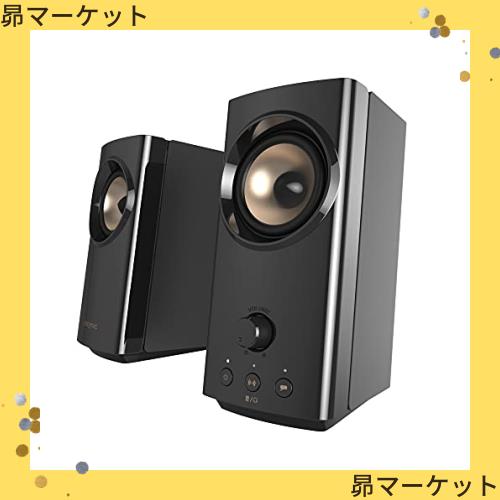 クリエイティブ・メディア Creative T60 最大60W出力 Bluetooth アナログ入力 USBオーディオ対応 Windows10用双方向ノイズカットソフト付の通販は 9,825円