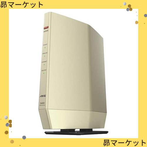 バッファロー WSR-5400AX6S/DCG [無線LANルーター 11ax/ac/n/a/g/b 4803+573Mbps WiFi6/Ipv6対応]の通販は