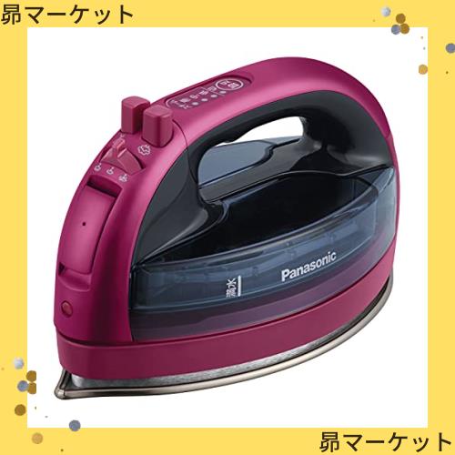 パナソニック コードレススチームWヘッドアイロン ピンク NI-WL405-P