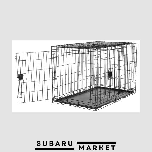 Amazonベーシック 犬 ペットケージ 折りたた ダブルドア 大型犬