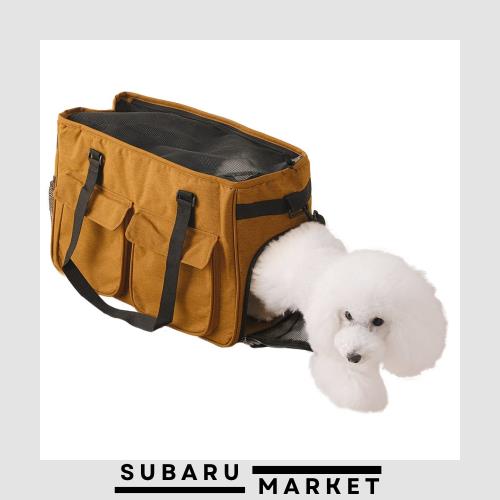 アイリスオーヤマ 犬 猫 キャリー 2WAY 安心リード 収納付 マスタード 猫・小型犬用 Mサイズ 4,923円