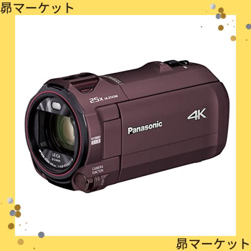 パナソニック 4K ビデオカメラ 64GB 光学20倍ズーム アーバンレッド HC-VX992MS-R