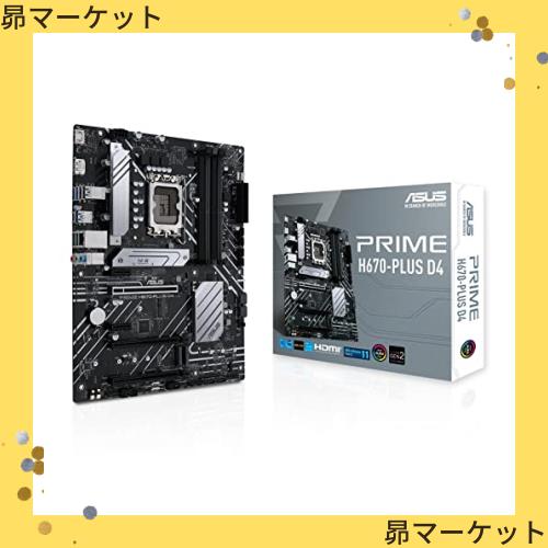 ASUS INTEL 第12世代 CPU ( LGA1700 ) 対応 H670 チップセット ATX