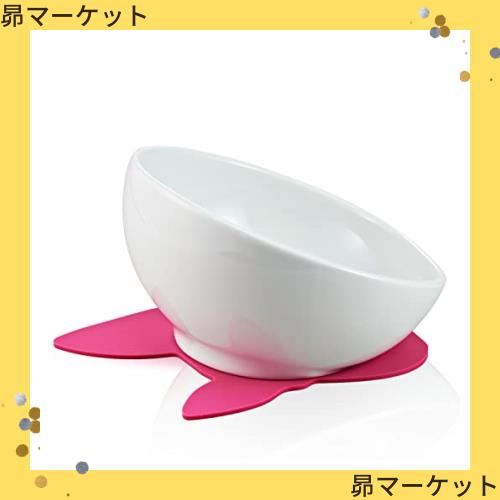 ハリオ (HARIO) ホワイト フレンチブルドッグ用食器 フードボウル シリコーンマット付き 150mlの通販は