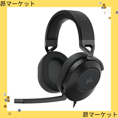CORSAIR HS65 SURROUND コルセア サラウンド 3.5mmコネクタ ゲーミングヘッドセッ トMac/PS5/PS4/ Xbox Series/Switch対応 Discord認証 -の通販は