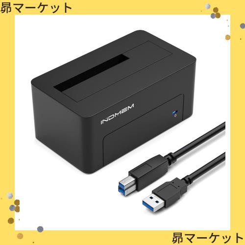 INDMEM SAS/SATA アダプター SAS/SATA HDD/SSDスタンド USB 3.0接続 SAS/SATA ハードディスクケース SAS/SATA  カードリーダー 2.5/3.5イの通販はau PAY マーケット - 昴マーケット | au PAY マーケット－通販サイト