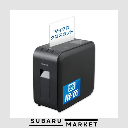 【静音タイプ】 アイリスオーヤマ 静音シュレッダー 家庭用 細断枚数4枚 細断速度約2.0m/分 マイクロクロスカット 連続使用10分 7.5L 大の通販は 11,793円