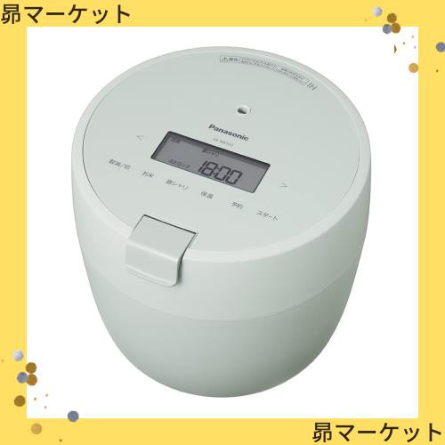 パナソニック 炊飯器 5合 圧力IH コンパクトサイズ ふた食洗機対応 グリーン SR-NB102-G