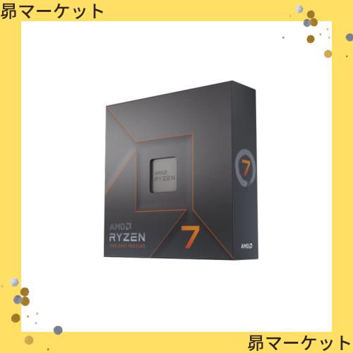 AMD Ryzen 7 7700X Box coolerなし 8コア16スレッド / 4.5GHz(Boost 5.4GHz) 105W 100-100000591WOF 三年保証 [並行輸入品]