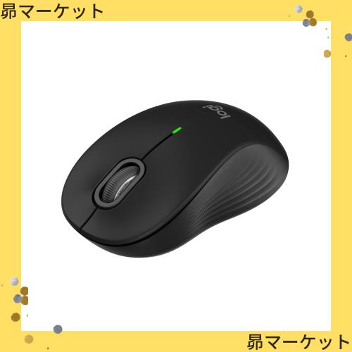 【Amazon.co.jp限定】 Logicool ロジクール Signature M550MBKs ワイヤレスマウス 静音 Bluetooth レギュラー ブラック 無線 Logi Bolt Uの通販は