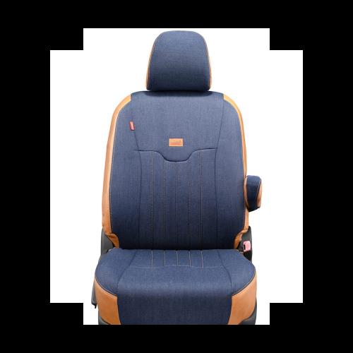 クラッツィオ(Clazzio) シートカバー 全席セット アルファード/ヴェルファイア AGH30W / AGH35W H27(2015)/2~ Clazzio ジーンズ キャメル