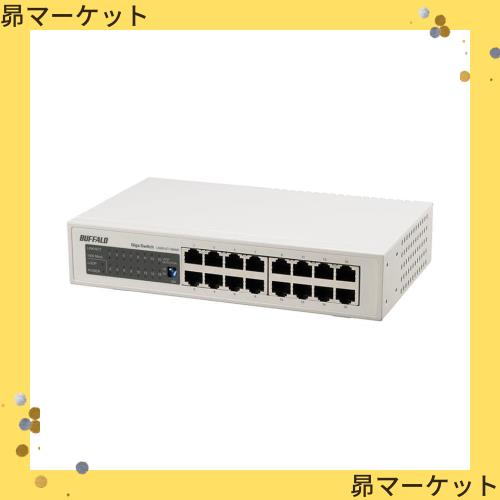 バッファロー(BUFFALO) LSW5-GT-16NSR Giga対応 スイッチングハブ 16