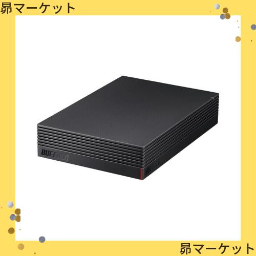 バッファロー HD-EDC6U3-BA USB 3.2(Gen1) 対応 高性能CMR HDD採用 HDD 6TB