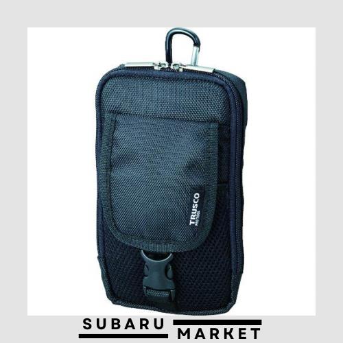 TRUSCO(トラスコ) コンパクトツールケース ツーポケット ブラック TCTC1601-BK × 20個 【ケース販売】の通販は 33,038円