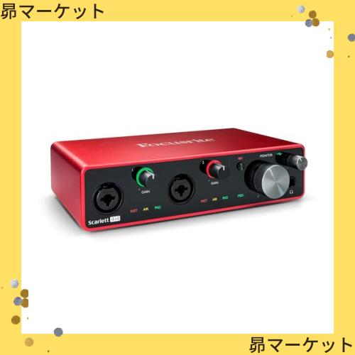 Focusrite Scarlett 4i4 (4th Gen) 2in 2out オーディオ 