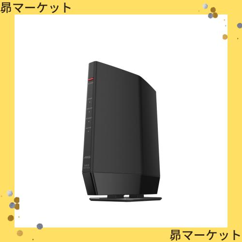 【Amazon.co.jp限定】 バッファロー WiFi ルーター無線LAN Wi-Fi 6 11ax / 11ac AX5400 4803+574Mbps 日本メーカー 【 iPhone 15 / 14 /