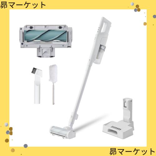 【当社最強の吸引力】 アイリスオーヤマ(IRIS OHYAMA) 掃除機 コードレス スティッククリーナー 充電式 サイクロン 置くだけ充電スタンドの通販は