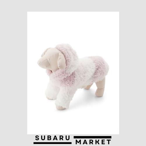 [ジェラートピケ キャットアンドドッグ] CAT＆DOG ジェラート3ボーダーフーディー PAGG235710 PNK Lの通販は