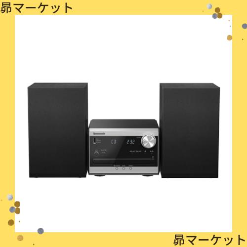 パナソニック Bluetooth CDステレオシステム シルバー SC-PM270-S 13,824円