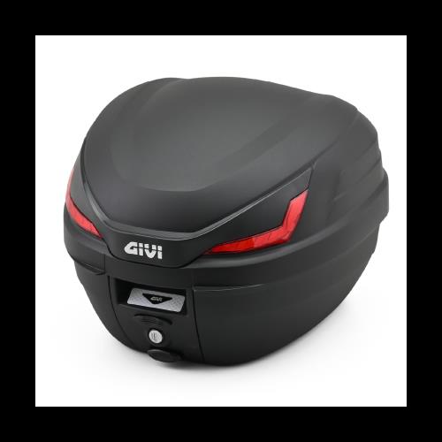 GIVI(ジビ) バイク用 リアボックス モノロック 27L B27NX レッドレンズ