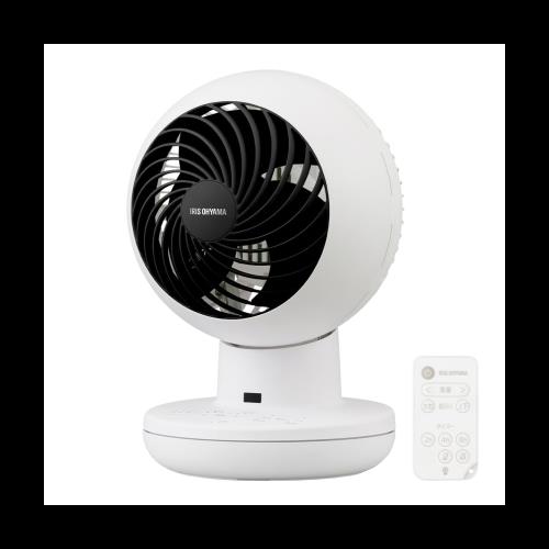 アイリスオーヤマ サーキュレーター 静音 首振り リモコン付き タイマー機能付き ~14畳 P サーキュレーター 扇風機 静音 18畳 首振り 冷房 部屋干し