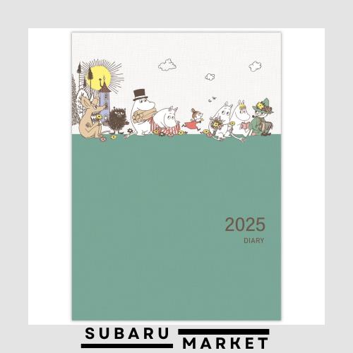 日本ホールマーク ムーミン 手帳 2025年 A5 マンスリー