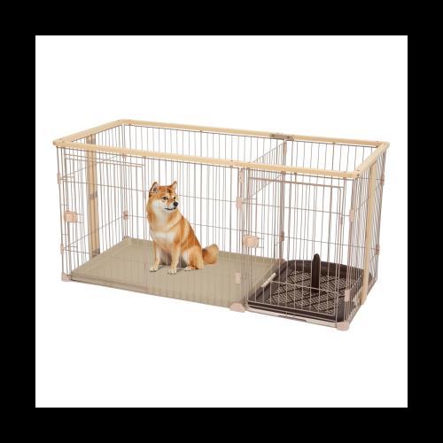 Shinyever 犬 サークル ウッディサークル 犬ケージドッグゲージ ペット