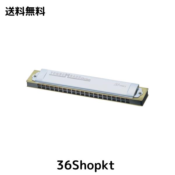 TOMBO 複音ハーモニカ C調 特製トンボバンド 21穴 1521