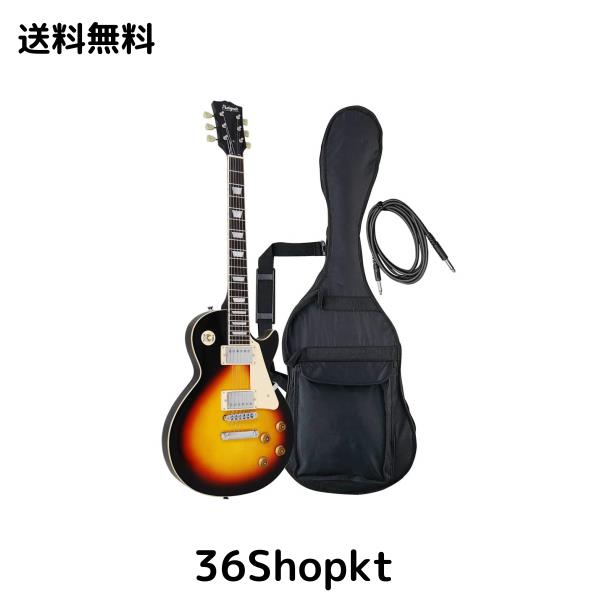 PhotoGenic エレキギター LPタイプ LP-260/BS ブラウンサンバースト [ソフトケース/シールド/調整用レンチ付属]