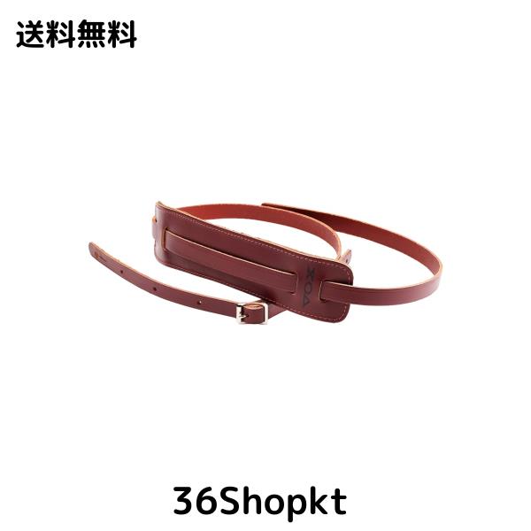 VOX ギターストラップ レザー 革 60's VINTAGE STRAP MM25-BRG レッド