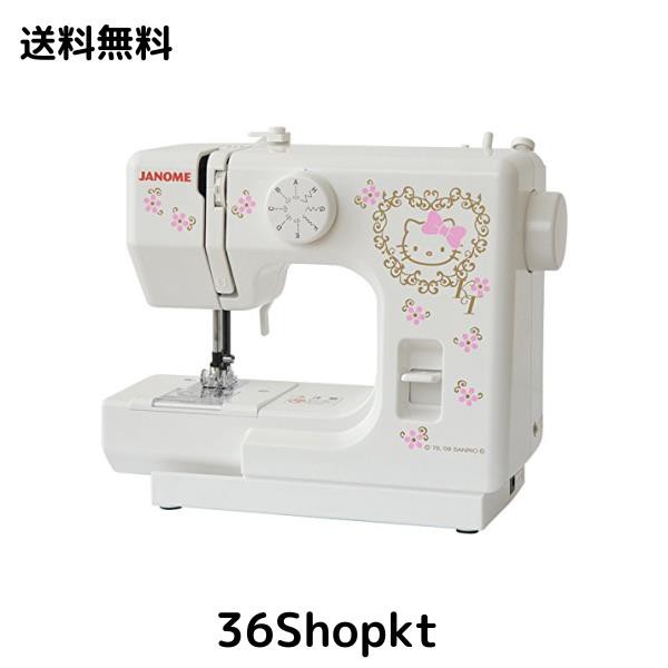 ジャノメ JANOME サンリオ ハローキティ 電動ミシン コンパクト KT-35の通販は 31,808円