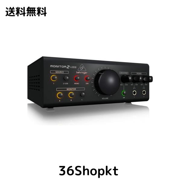 べリンガー USBオーディオインターフェース搭載モニターコントローラー MONITOR2USB 20,480円
