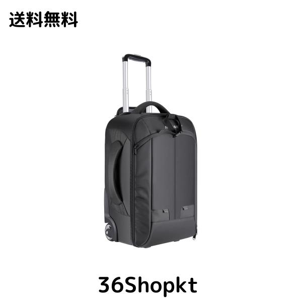 NEEWER 2-in-1 カメラバックパック 荷物トロリーケース コンバーチブルホイール ダブルバー 耐衝撃性の取り外し可能なパッド入りコンパー