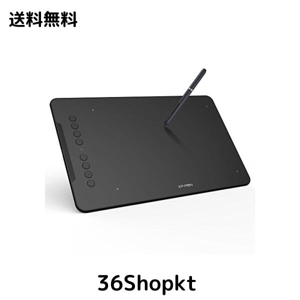 XPPen ペンタブ Decoシリーズ 10x6.25インチ エクスプレスキー8個 ペンタブレット 板タブ お絵かきソフトウェア付き イラスト 初心者 Win