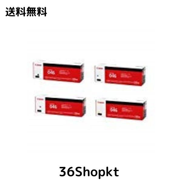【純正トナー】キヤノン CRG-046　トナーカートリッジ4本パックの通販は 32,153円