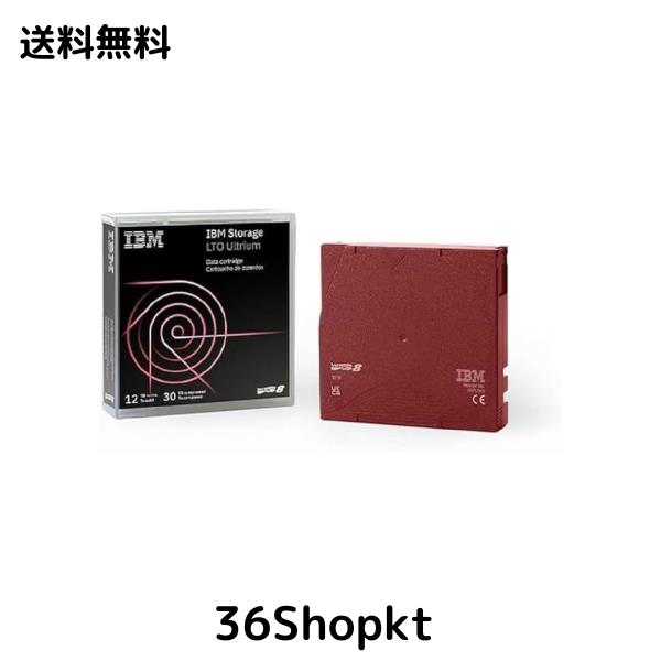 IBM LTO8 Ultrium データカートリッジ 12TB/30TB 01PL041