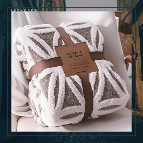 sledar(スレダー) 毛布 掛け毛布 ダブル 発熱二枚合わせ パイル シープ調 ふわふわ 丸洗いOK 抗菌防臭 防ダニ加工 北欧風 プレゼント 秋