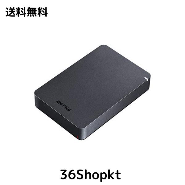 BUFFALO USB3.1(Gen.1)対応 耐衝撃ポータブルHDD 4TB ブラック HD-PGF4.0U3-GBKAの通販は