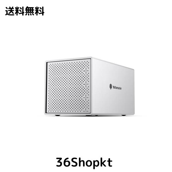 Yottamaster (4Bay) HDDケース 3.5インチ USB3.2 GEN-1 Type-C接続 SATA？ 4台搭載可能 外付けハードディスクケース アルミ合金 ハードドの通販は