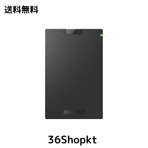 バッファロー BUFFALO USB3.1Gen1 ポータブルSSD 480GB 日本製 PS5/PS4 