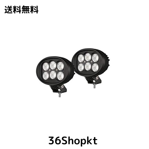 LED作業灯 広角 フォグランプ 60W 除雪機ライト 6000K 6000lm IP68防水 船 トレーナー トラクター トラック 4輪バギー 軽トラ 荷台 各種