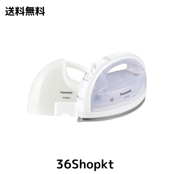 パナソニック コードレススチームWヘッドアイロン ホワイト NI-WL405-W