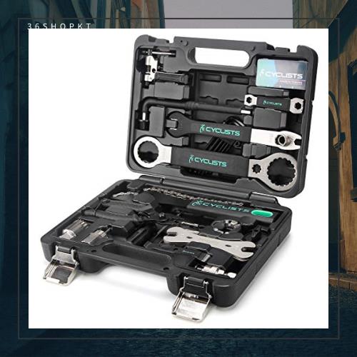 CYCLISTS 自転車専用工具セット 23点セット シマノ対応 ツールボックス付き 自転車 組立て メンテナンス 修理（CT-K01）