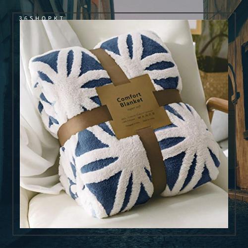 sledar(スレダー) 毛布 掛け毛布 ダブル 発熱二枚合わせ パイル シープ調 ふわふわ 丸洗いOK 抗菌防臭 防ダニ加工 北欧風 プレゼント 秋