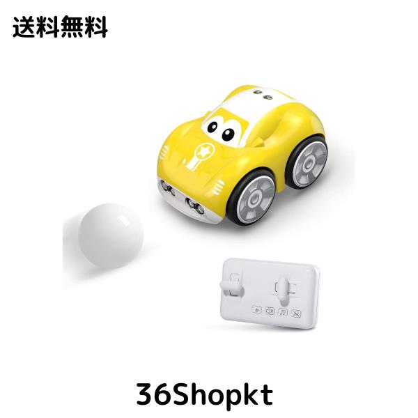 DEERC ラジコンカー こども向け 室内 リモコンカー おもちゃ 車 フォローモード 障害物回避モード パストラックモード 犬 猫 ペットおも