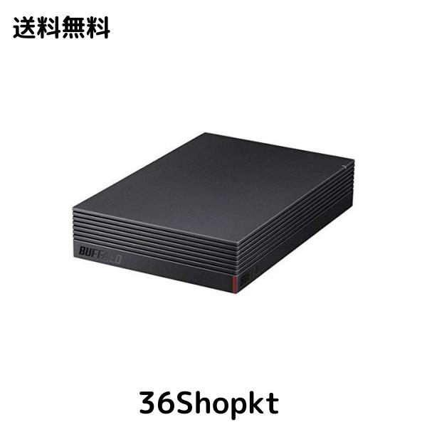 バッファロー パソコン＆テレビ録画用外付けハードディスク メカニカルハードデイスク 4.0TBHD-EDS-Cシリーズ HD-EDS4U3-BC
