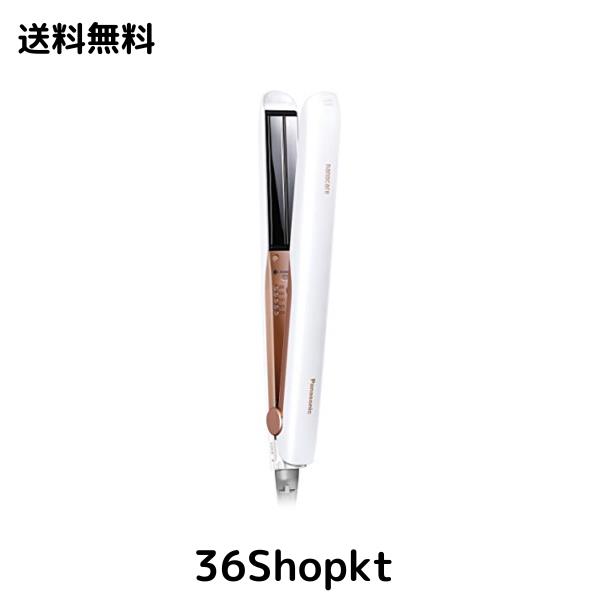 パナソニック ヘアーアイロン ストレート用 ナノケア 海外対応 白 EH-HS0E-W