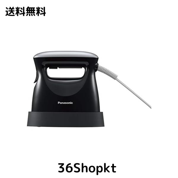 パナソニック 衣類スチーマー スチームアイロン 360°スチームモデル 立ち上がり23秒 ブラック NI-FS560-K